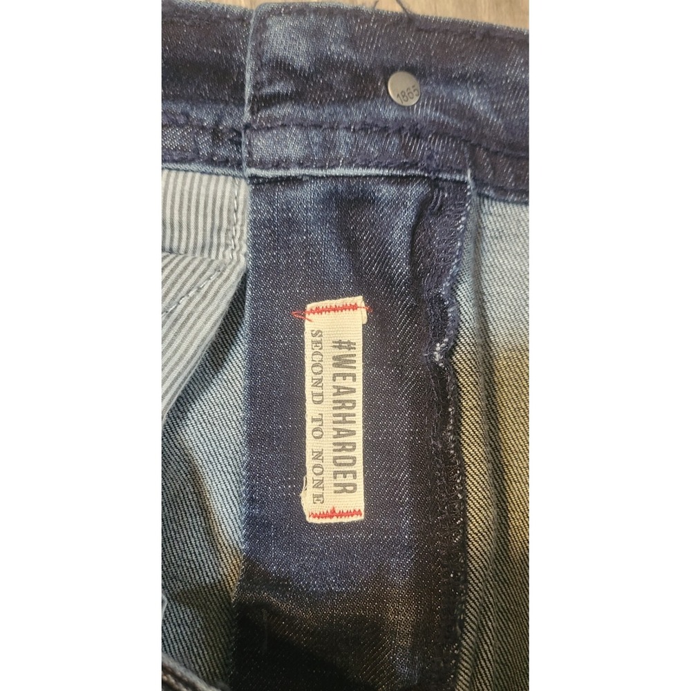 TK Axel Mens 34x32 Slim Boot Stretch Dark Blue Denim Jeans New NWT - Picture 16 of 16